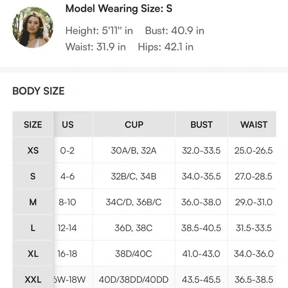 Cupshe Bare Comfort Nude Shapewear Bodysuit - Picture 5 of 6